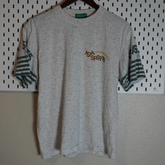 Vintage Los Angeles Raiders‎ Asia Sports T-Shirt Football NFL Graphic Tee Medium